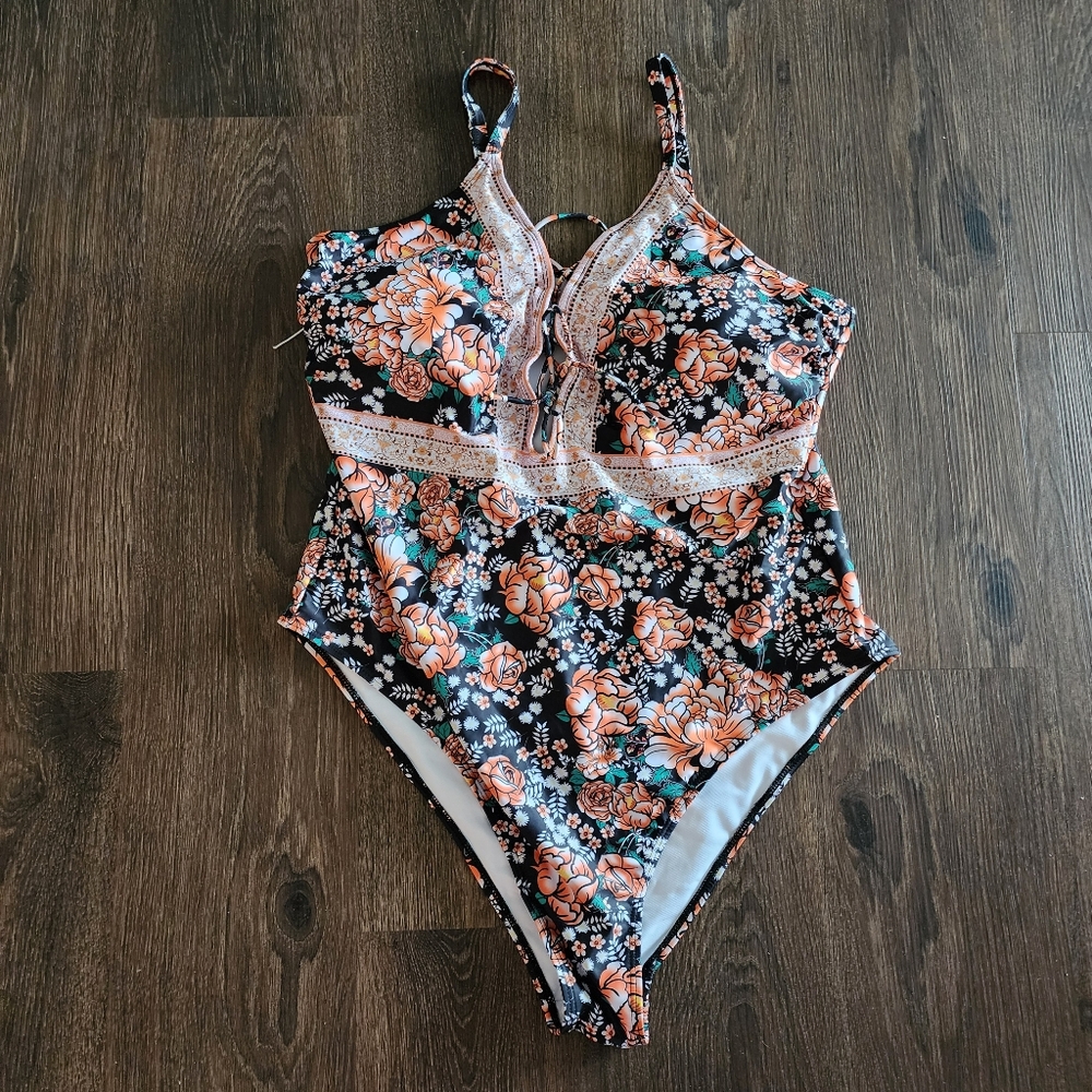 3XL 1 Piece Swimwear